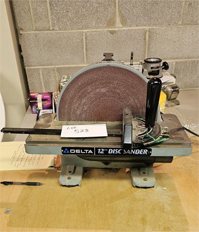 Delta 12 Inch Disk Sander Model#31-120