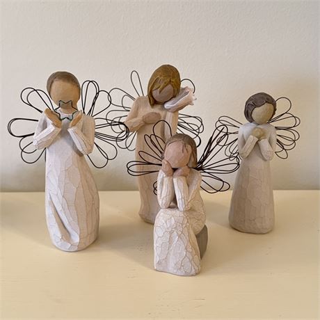 Willow Tree Figurines, Lot of 4