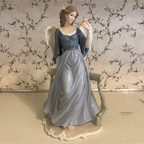 O'Well 13"T Porcelain Angel Figurine