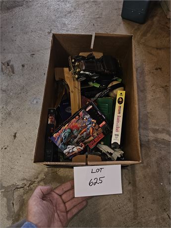 Mixed Toys- Space Shuttle, Trophies, VHS Tapes & More