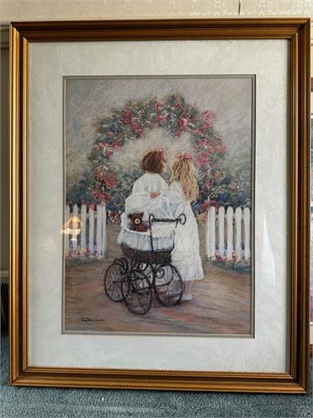 Betty Hamilton "Going to see Elizabeth" signed and numbered