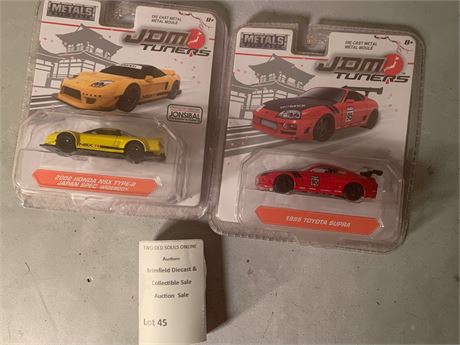 Jada Toys Metals JDM Tuners Series Diecast Cars 2002 Honda NSX Type-R