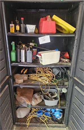 Cupboard Cleanout- Oil, Tools, Clamps, Misc Garden & Car Plus More