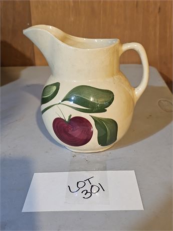 Watt Pottery Apple Pitcher