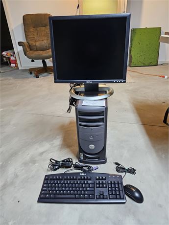 Dell Computer Tower / Keyboard / Monitor & More
