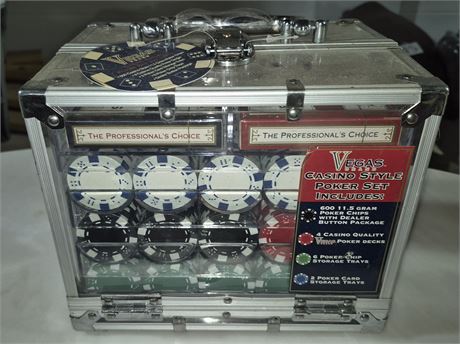 Vegas Style Poker Chips