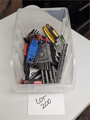 Mixed Allen Wrenches-Husky, Pittsburgh, & More