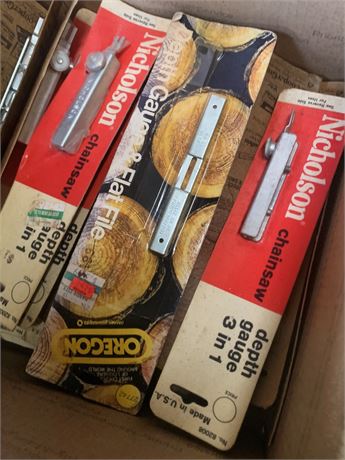 Oregon 27742 Depth Gauge Tool Lot