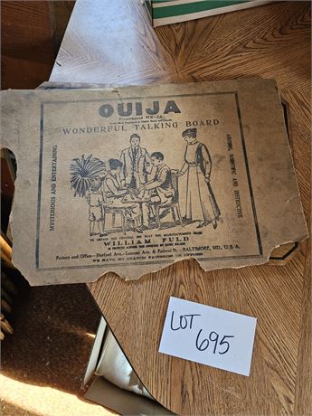 Antique FULD Ouija Board