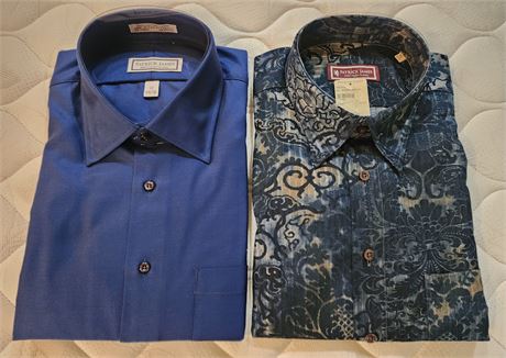 2 Patrick James Dress Shirts