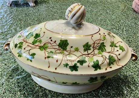 Hand Painted Soup Tureen