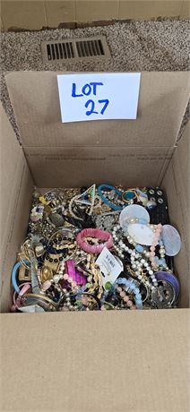 Mixed Box of Jewelry