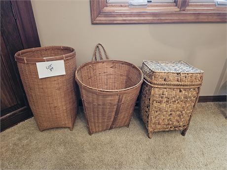 Large Woven Wicker Baskets Largest