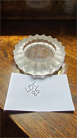 Lalique Crystal Ashtray