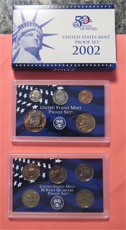 2002 United States Mint Set,  2002 50 State Quarters Proof Set
