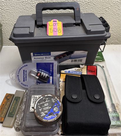 Ammo Box, Remington Safety Lock & More