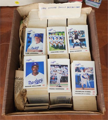 Dodgers Police Baseball Cards