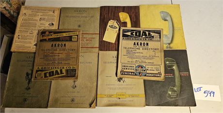 Vintage Photo Directories - Akron 1930's to 50's Era