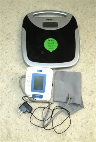 Scale & Blood Pressure Monitor