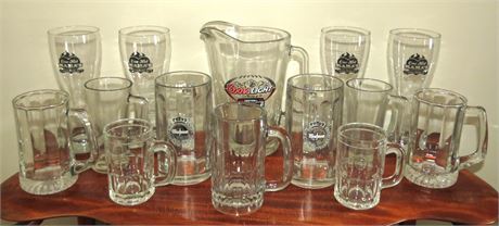 Beer Glasses, Beer Pitcher