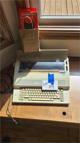 AEG Olympia Mastertype 2 Electric Typewriter & Supplies