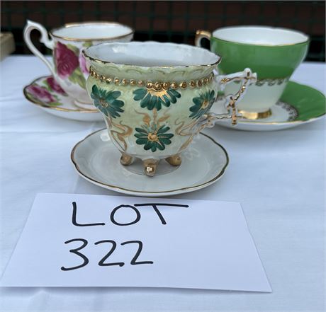 Antique Vintage Teacups and Saucers- Royal Albert & More