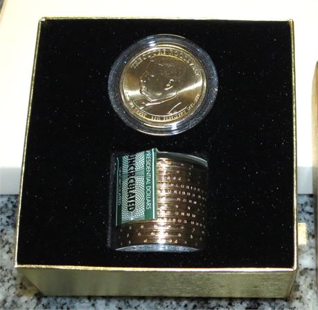 Danbury Mint Theodore Roosevelt Dollar Coins