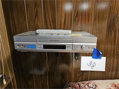 Sony VCR Recorder Model: SL-V750