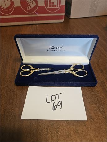 Klasse Italian Scissors Set In Box