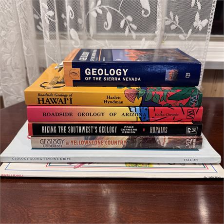 Mixed Geology Books Lot