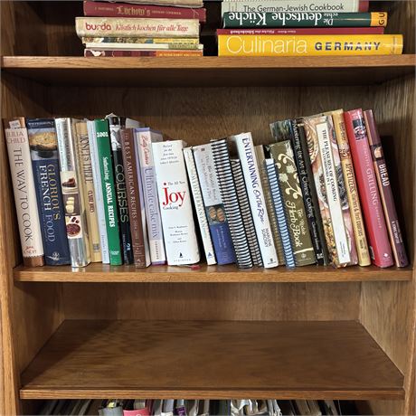 Large, Mixed Cookbook Lot - Shelf Cleanout
