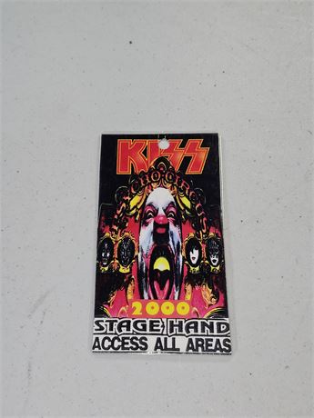 Kiss 2000 Stagehand Pass