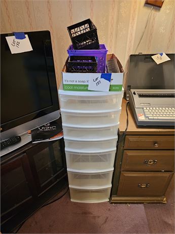 Plastic Storage Drawers