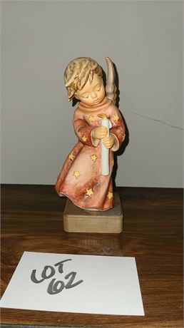 Goebel Hummel Angel Holding Candle Figurine