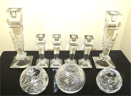 Crystal Candleholders