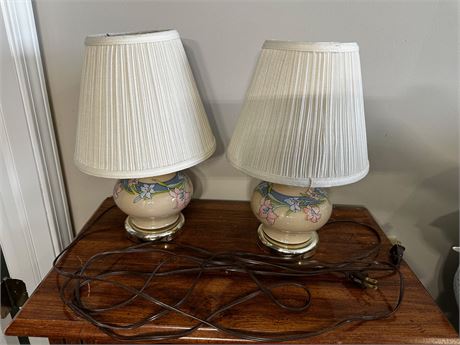 Pair of Matching Table Lamps