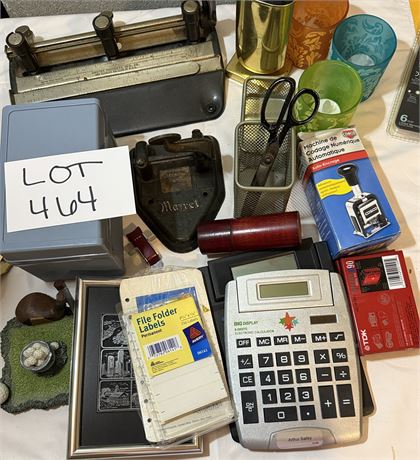 Mixed Vintage Office Supplies & More