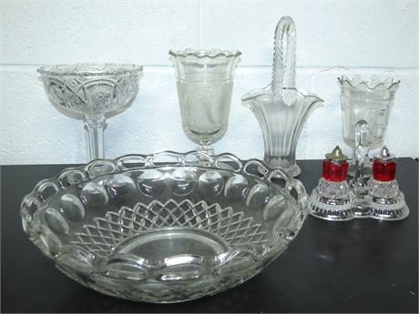 Assorted Glassware