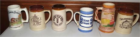 Assorted Beer Steins