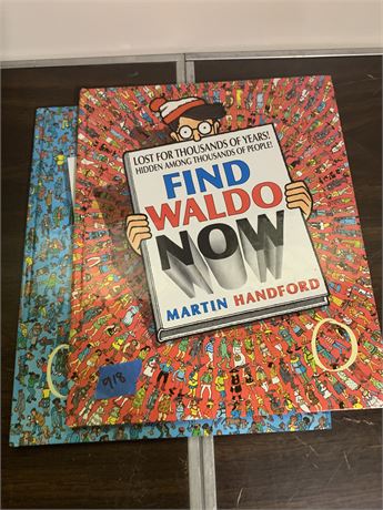 Where's Waldo Book Lot of 2