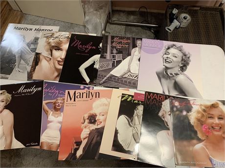 Marilyn Monroe Calendar Lot of 11