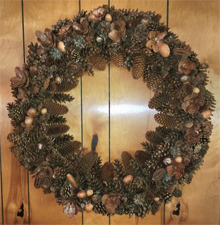 Pine Cone Wreath