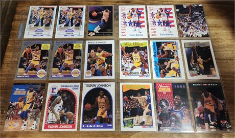 2 Sleeves Of Basketball Cards