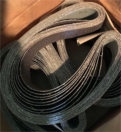 Industrial-Grade Sanding Belts 50 Count Each (2 Boxes)