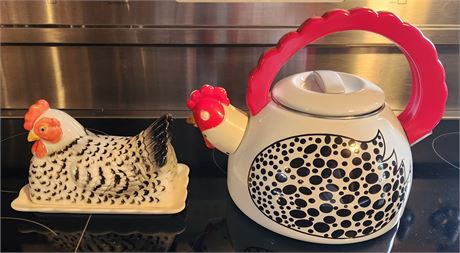 Hen on Nest Kitchen Items