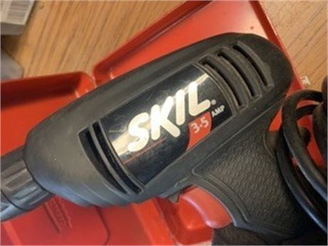 Skil Electric Hand Drill With Storage Box