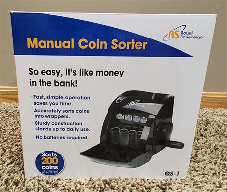 Manual Coin Sorter