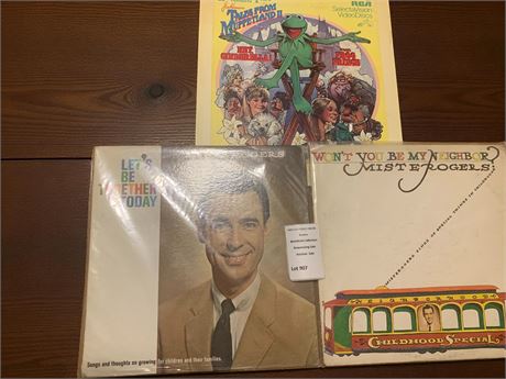 Mister Rogers, Tales from Muppetland II Kids Record Album Lot