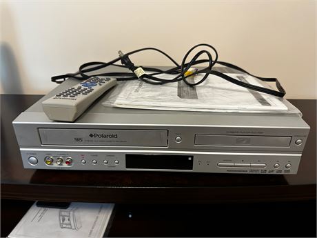 Polaroid VHS/DVD Player