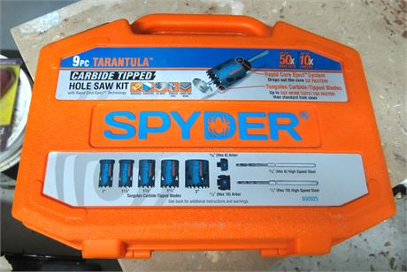 Spyder Hole Saw Kit